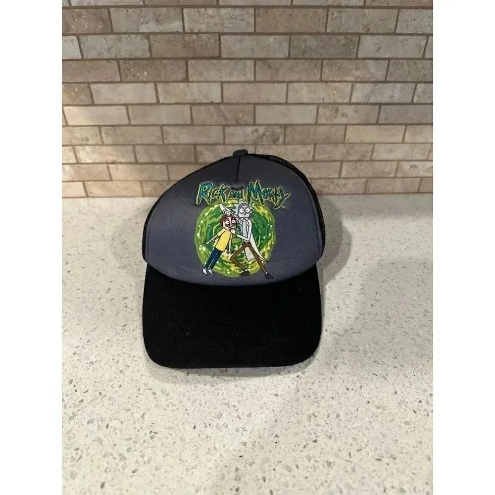 rick and morty snapback mesh hat h2
